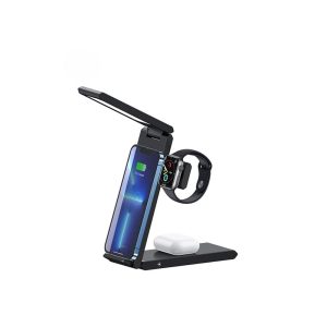 شارژر وایرلس و پایه استند رومیزی یوسمز سه در یک ( 15W )