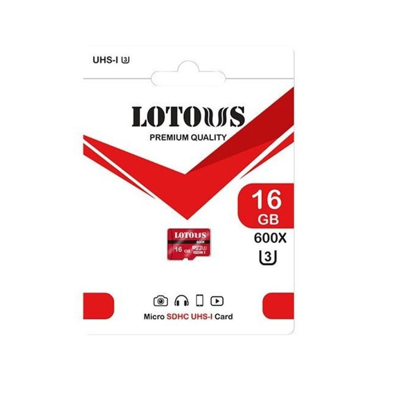 کارت حافظه 16 گیگ برند لوتوس مدل ( Lotus SDHC UHS-1 16GB 600X )